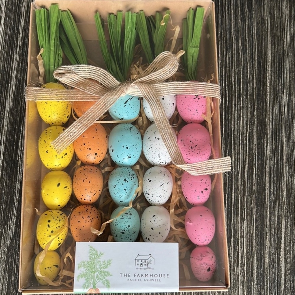 NWT Rachel Ashwell The Farmhouse Speckled Carrot set